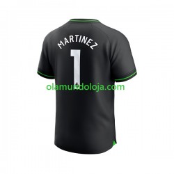Camisola Aston Villa Emiliano Martinez 1 Guarda-redes Homem Equipamento Primeiro 2023-2024 Manga Curta